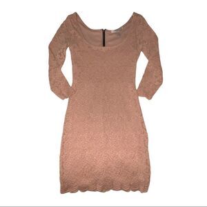 Pink lace forever 21 dress